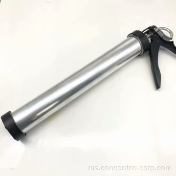 Aluminium Sosej Caulk Gun untuk Silikon Sealant